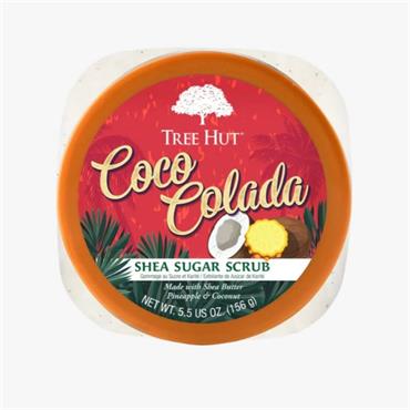 TREE HUT COCO COLADA SHEA SUGAR SCRUB 510G