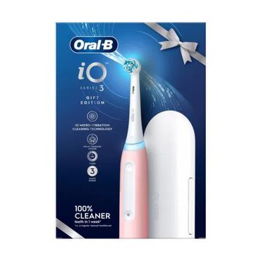 ORAL-B IO SERIES 3 ELECTRIC TOOTHBRUSH - PINK