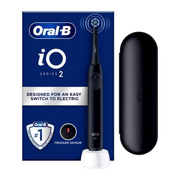ORAL B SERIES 2 ELECTRIC TOOTHBRUSH -  BLACK