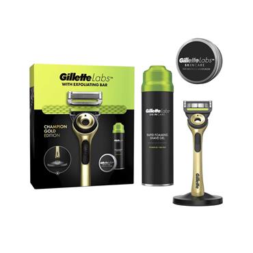 GILLETTE LABS GOLD MOISTURISER GIFT SET