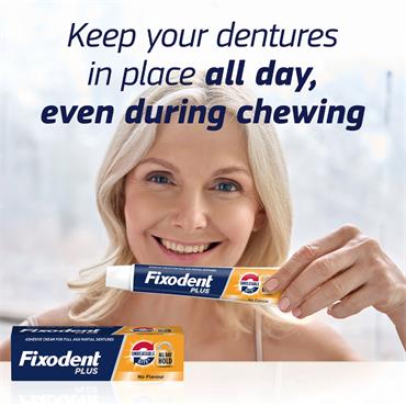 FIXODENT PLUS ADHESIVE CREAM