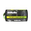 GILLETTE LABS RAZOR AND SHAVE GEL WASH BAG