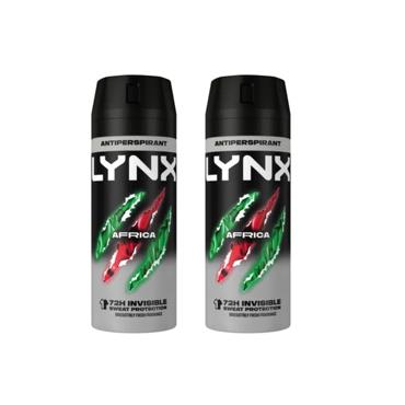 LYNX AFRICA DRY ANTI-PERSPIRANT DUO PACK