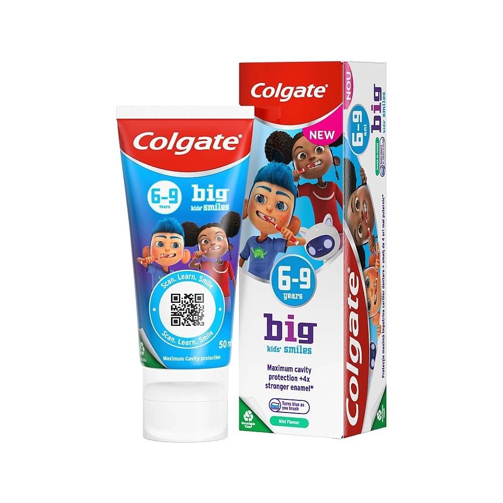 COLGATE 6+ YEARS BIG KIDS SMILE TOOTHPASTE 50ML | CH Tralee | Ireland