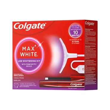 COLGATE MAX WHITE LED WHITENING KIT