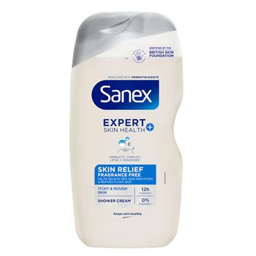 SANEX SKIN RELIEF SHOWER CREAM 450ML