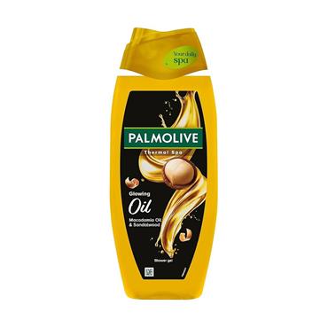 PALMOLIVE GLOWING OIL MACADAMIA OIL AND SANDALWOOD 400ML