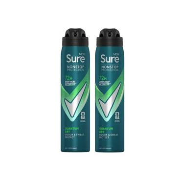 SURE 72H BODY HEAT ACTIVATED ANTI-PERSPIRANT TWIN PACK