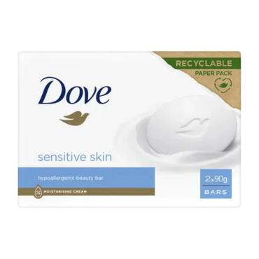 DOVE SENSITIVE SKIN BAR SOAP TWIN
