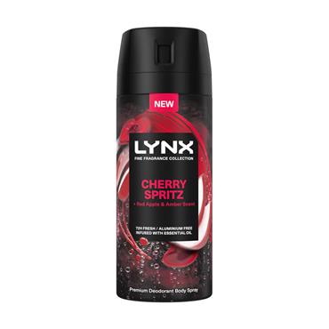 LYNX CHERRY SPRITZ DEODORANT SPRAY