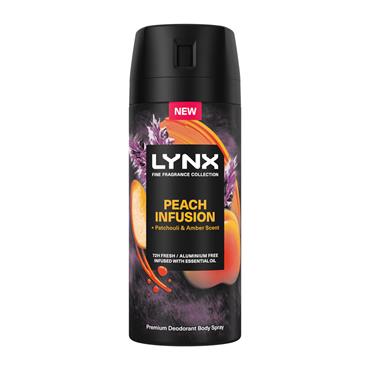 LYNX PEACH INFUSION DEODORANT SPRAY