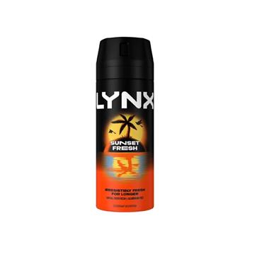 LYNX SUNSET FRESH DEODORANT BODYSPRAY
