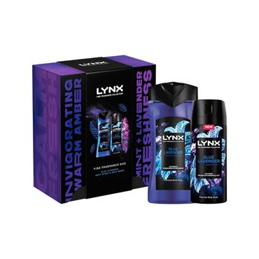 LYNX DUO BLUE LAVENDER GIFT SET