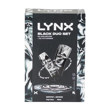 LYNX DUO BLACK GIFT SET