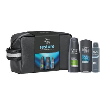DOVE MEN CARE RESTORE WASH BAG