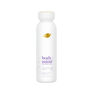 DOVE BODY+MIND SERUM BODY WASH FRENCH LAVENDER AND OAT MILK 350ML
