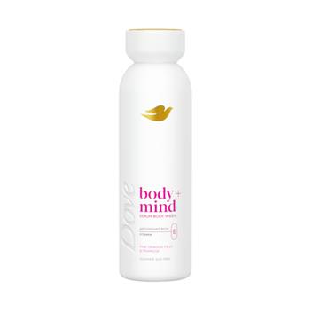 DOVE BODY+MIND SERUM BODY WASH PINK DRAGON FRUIT AND PRIMROSE 350ML