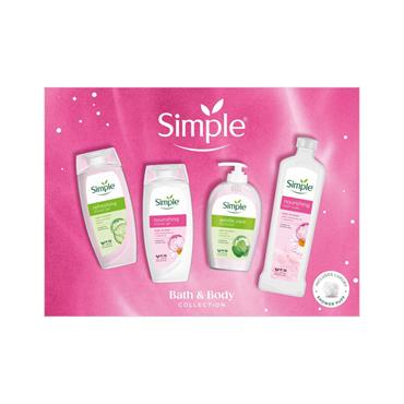 SIMPLE BATH AND BODY COLLECTION SET