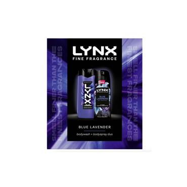 LYNX FINE FRAGRANCE BLUE LAVENDER GIFT SET