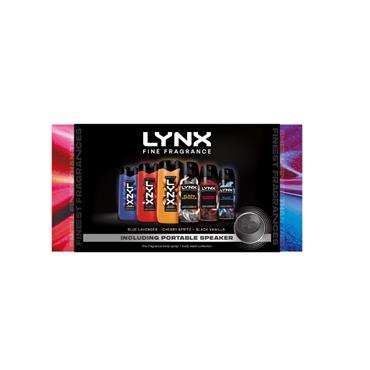 LYNX FINE FRAGRANCE DUO+MINI SPEAKER COLLECTION