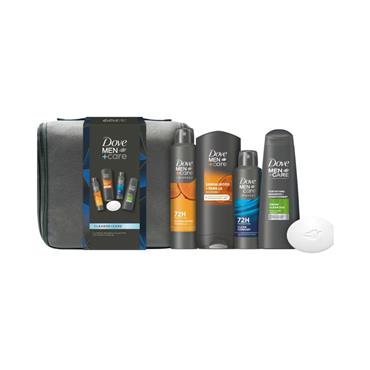 DOVE MEN+CARE CLEANSE AND CARE WASHBAG