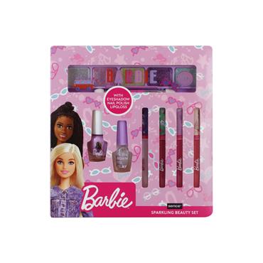 BARBIE 7PCE SPARKLING BEAUTY SET