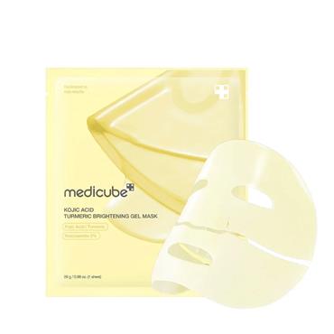 MEDICUBE KOJIC ACID TURMERIC BRIGHTENING GEL MASK