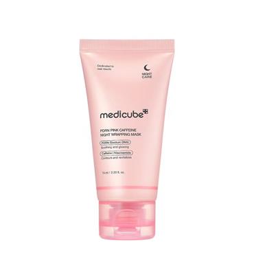MEDICUBE PDRN PINK CAFFEINE NIGHT WRAPPING MASK 75ML