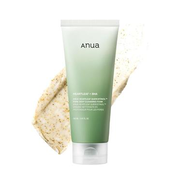 ANUA HEARTLEAF + BHA PORE DEEP CLEANSING FOAM 150ML