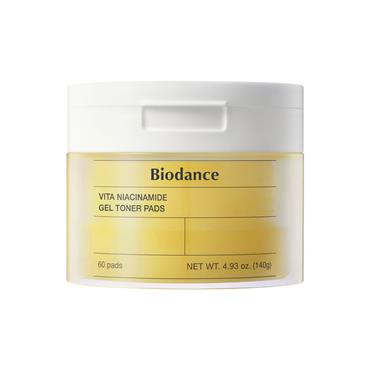 BIODANCE VITA NIACINAMIDE GEL TONER PAD 60 PADS