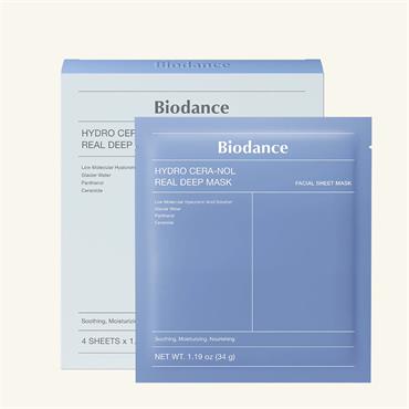BIODANCE HYDRO CERA-NOL REAL DEEP MASK 4 SHEETS