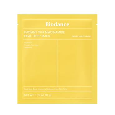 BIODANCE RADIANT VITA NIACINAMIDE REAL DEEP MASK SINGLE