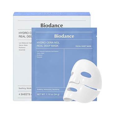BIODANCE HYDRO CERA-NOL REAL DEEP MASK 4 SHEETS