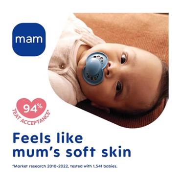 MAM ORIGINAL SOOTHERS 2-6M