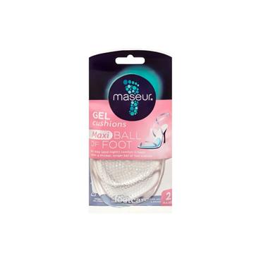 MASEUR GEL CUSHIONS MAXI BALL OF FOOT 2 PAIRS