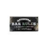 SIGN - BAR RULES
