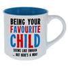 DAD FAVOURTIE CHILD MUG