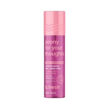 B.FRESH PEONY FOR YOUR THOUGHTS HAIR + BODY MIST 221ML