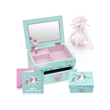 MINT UNICORN MUSICAL BOX