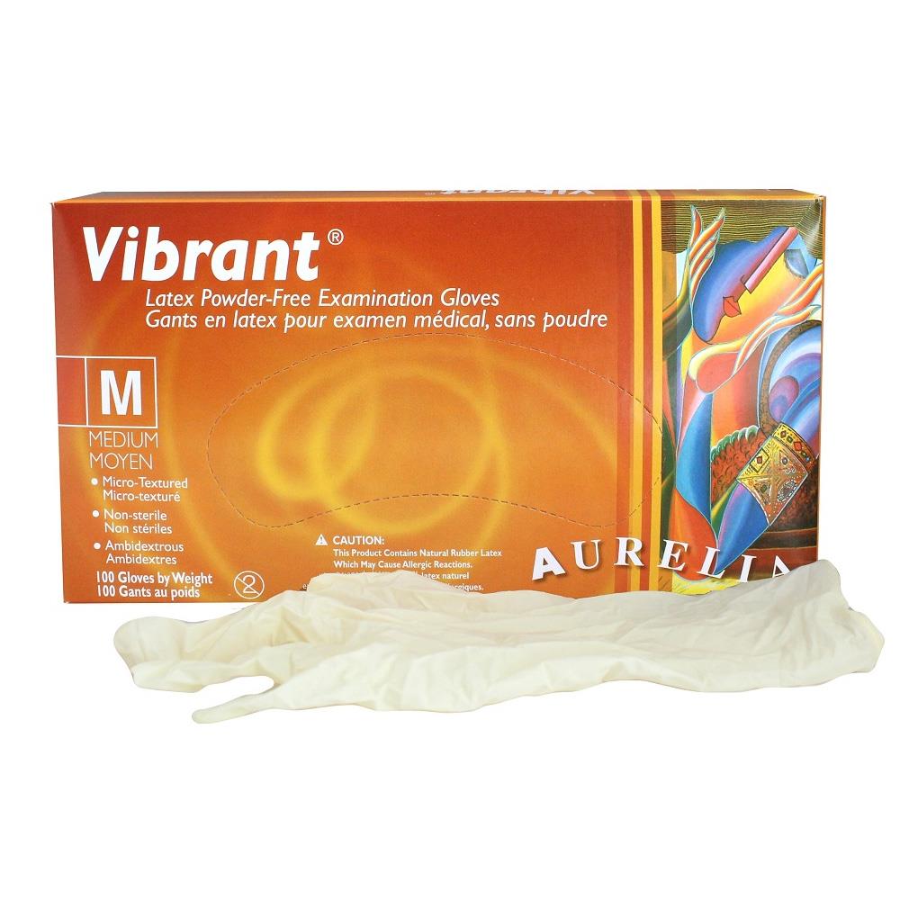 VIBRANT GLOVES LATEX POWDER FREE (MEDIUM) CH Tralee Ireland