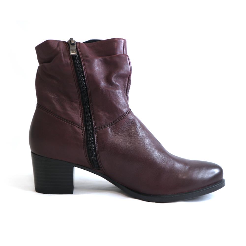 16 CAPRICE VINO ANKLE BOOT SIZE 5.5 WINE Nevils