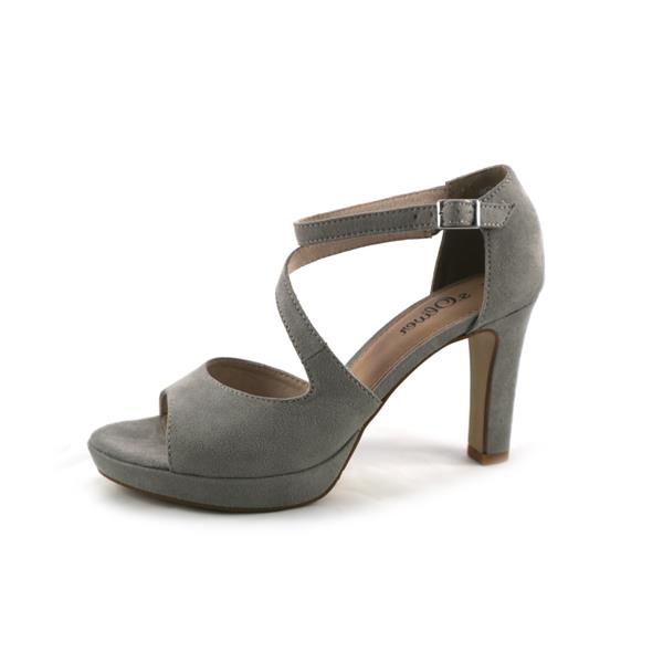 grey dressy sandals