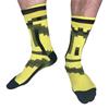 Dortmund - Home 88 | Retro Shirt Socks| Yellow