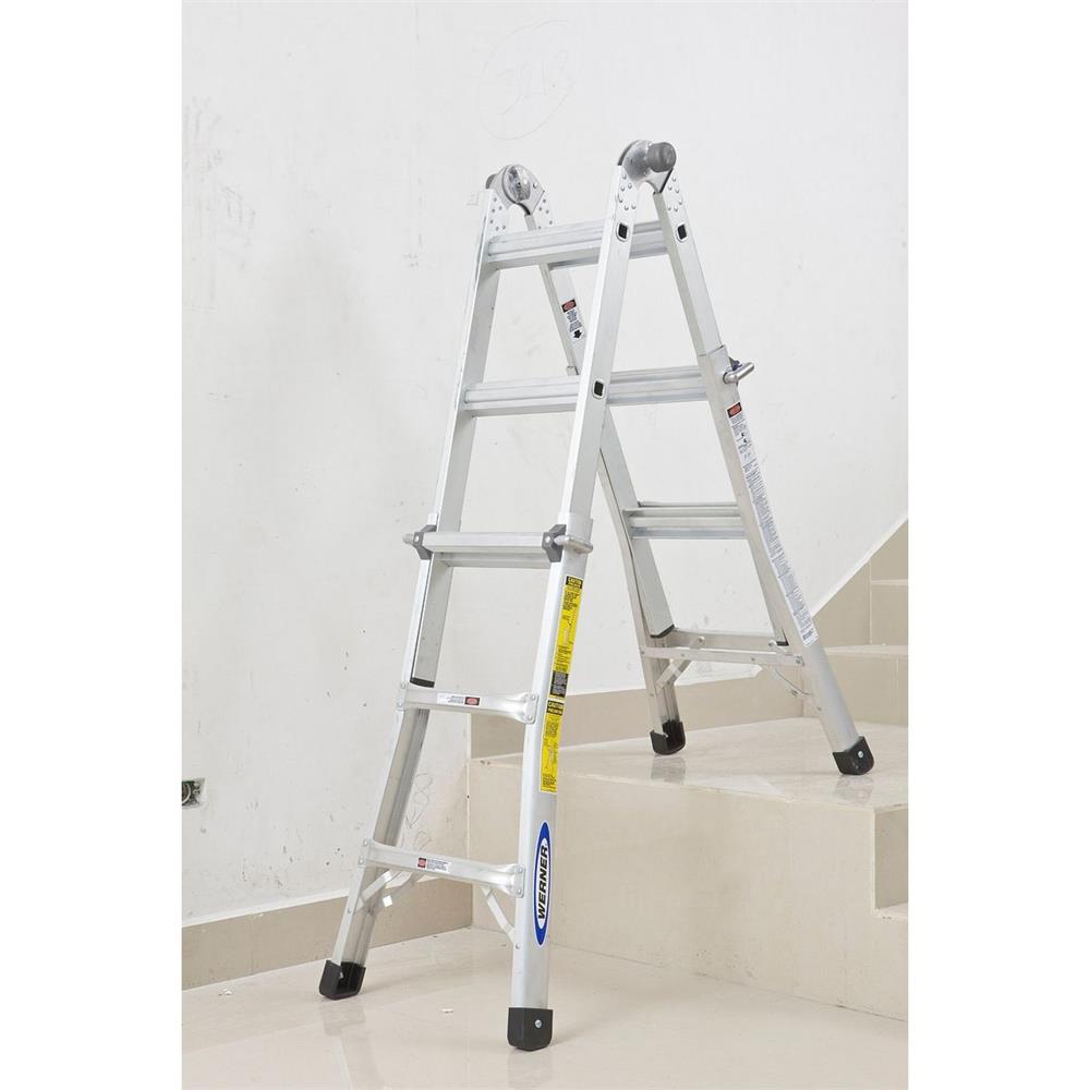 Werner 75053 Telescopic Combination Ladder 4 x 3 Total Source Ltd