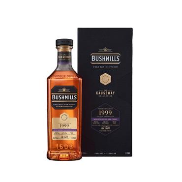 BUSHMILLS CAUSEWAY COLLECTION NEW AMERICAN OAK 1999 SINGLE MALT IRISH WHISKEY 70CL 53.8%