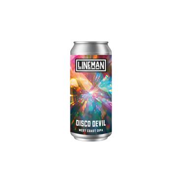 LINEMAN DISCO DEVIL WEST COAST DIPA 44CL 9%