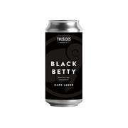 TWO SIDES BLACK BETTY DARK LAGER 44CL 4.7%