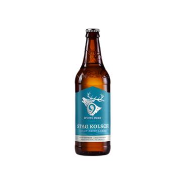 9 WHITE DEER STAG GLUTEN FREE KOLSCH 50CL 4.2%