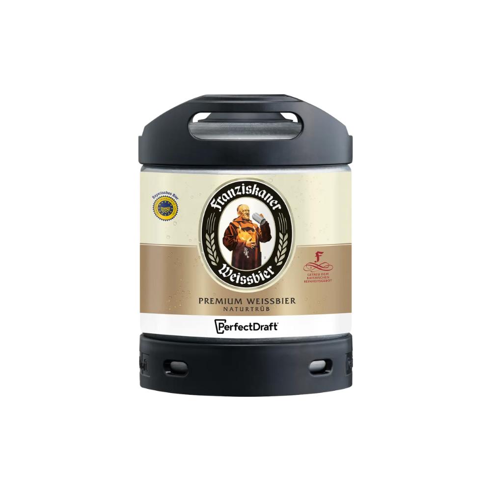 FRANZISKANER HEFEWEIZEN PERFECTDRAFT 6L KEG 5 DUBLIN'S OFF...