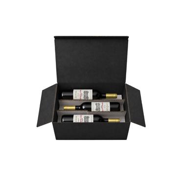 THE CRU PREMIUM 6 BOTTLE WINE GIFT BOX 3 RED 3 WHITE
